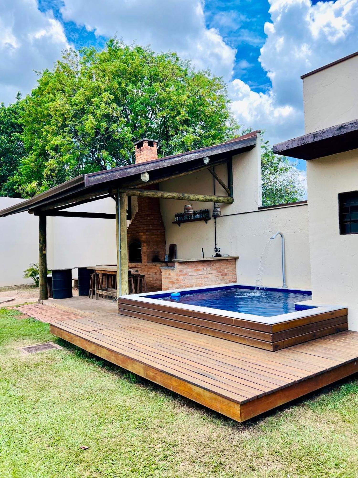 Espaco Ranchao Com Piscina Em Sao Pedro - Sp Екстер'єр фото